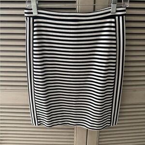 Black and white skirt